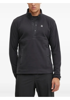 Haglöfs Mora half-buttoned sweatshirt - Black
