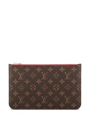 Louis Vuitton Pre-Owned monogram zip pouch - Brown