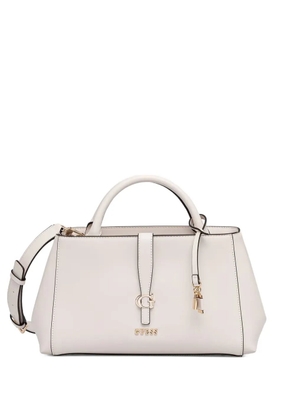 GUESS USA logo-charm tote bag - Neutrals