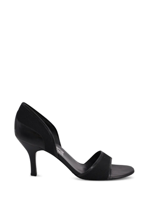 Ferragamo Pre-Owned open-toe pumps - Black