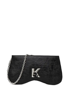 Karl Lagerfeld Jeans chain-strap K-logo shouder bag - Black