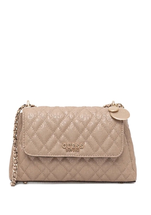 GUESS USA Isemay quilted crossbody bag - Neutrals