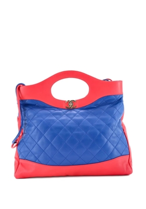 CHANEL Pre-Owned 31 Shopping Bag Quilted Lambskin Large tote bag - Blue