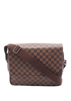 Louis Vuitton Pre-Owned 2012 Damier Ebene Shelton MM crossbody bag - Brown