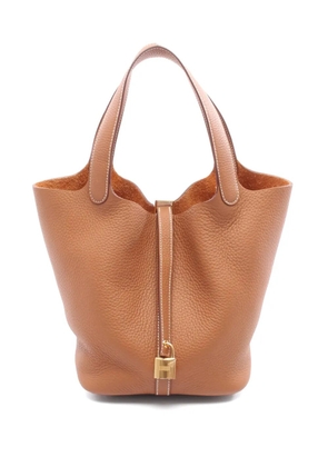 Hermès Pre-Owned 2025 Clemence Picotin Lock 22 handbag - Brown