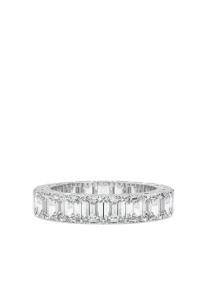 Tilla 14K white gold diamond eternity ring - Silver