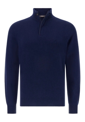 Boggi Milano button sweater - Blue