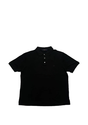 Louis Vuitton Pre-Owned pique short-sleeve polo shirt - Black