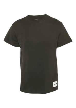 Jil Sander Pre-Owned logo crew neck T-shirt - Black