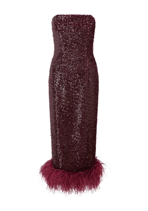 16Arlington Minelli midi dress - Red