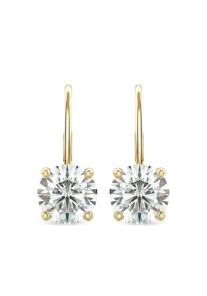 Tilla 14K yellow gold diamond earrings