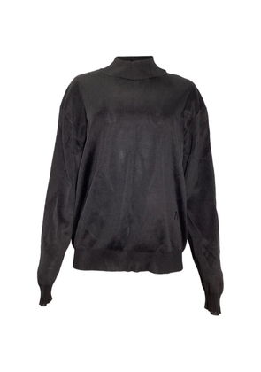 Alaïa Pre-Owned mock-neck sweater - Black