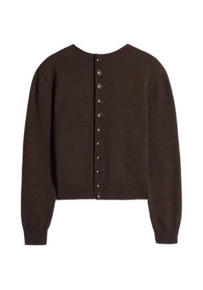 LEMAIRE buttoned cardigan - Brown