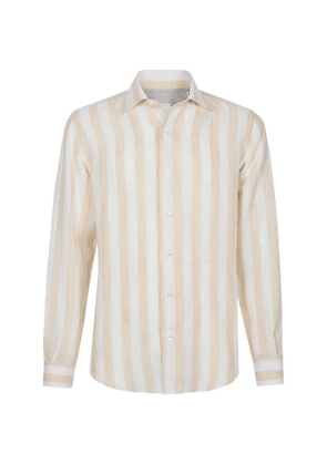 Eleventy long-sleeve striped shirt - Neutrals