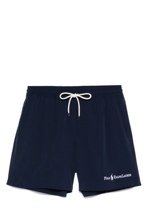 Polo Ralph Lauren logo-embroidered swim shorts - Blue