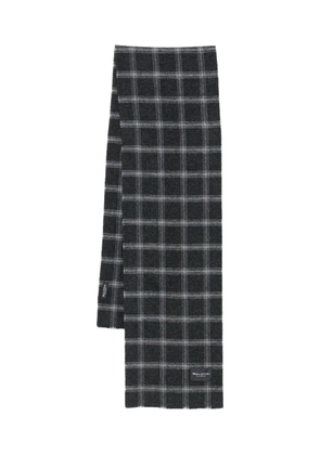 Marc O'Polo checked scarf - Black
