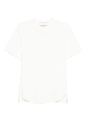 LITKOVSKA asymmetric cotton T-shirt - White