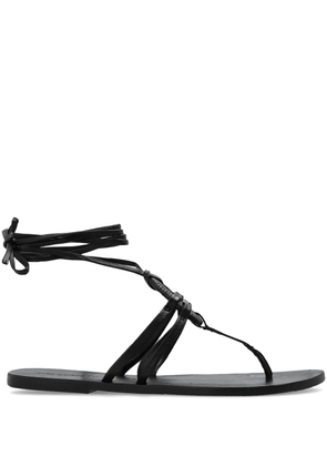 Manebi Mer leather sandals - Black