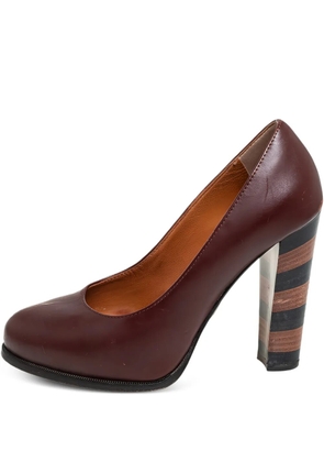 Fendi Pre-Owned 110mm Pequin pumps - Red