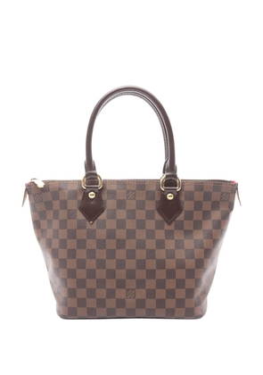 Louis Vuitton Pre-Owned 2008 Damier Ebene Saleya PM handbag - Brown