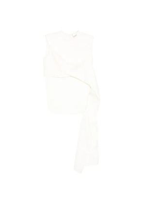 LITKOVSKA asymmetric twist top - White