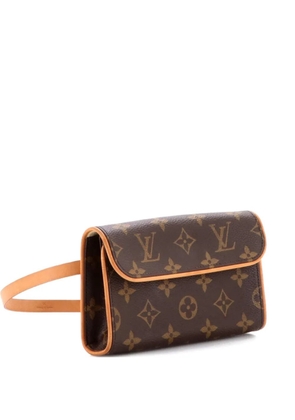 Louis Vuitton Pre-Owned Florentine Waist Bag Monogram Canvas belt bag - Brown