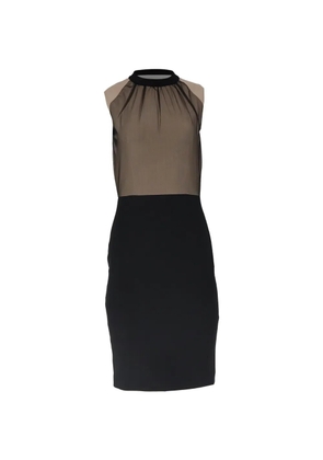 MSGM panelled midi dress - Black