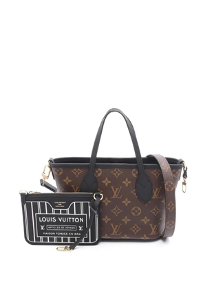 Louis Vuitton Pre-Owned 10s Neverfull Inside Out BB monogram-pattern tote bag - Brown