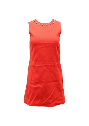 Christopher Kane crystal-embellished mini dress - Red