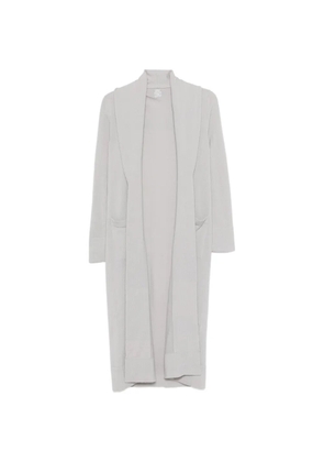 Teddy Cashmere pockets cardigan - Grey