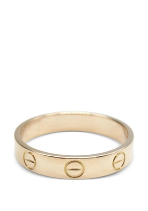Cartier Love 18k plated-gold ring