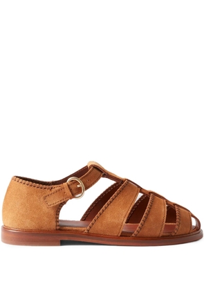 Claudie Pierlot buckle-fastening sandals - Brown