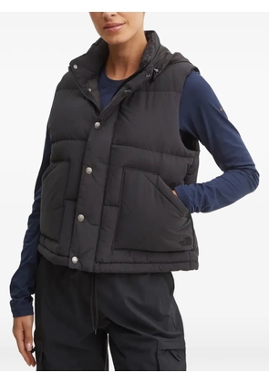 The North Face hooded padded jacket - Black