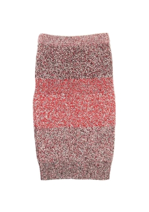 Burberry Pre-Owned 2020s knitted midi skirt - Red