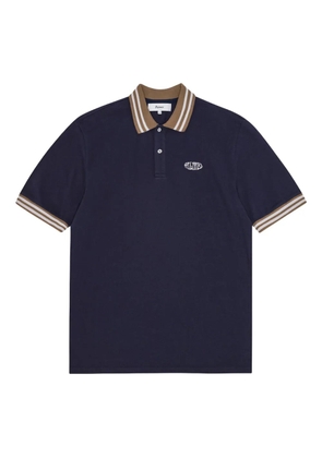 Palmes oval piqué polo - Blue