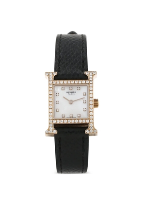 Hermès Pre-Owned 2020s Heure H 20mm watch - Neutrals