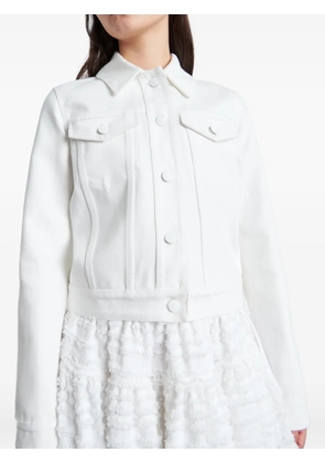 Cecilie Bahnsen Sasha open-back jacket - White