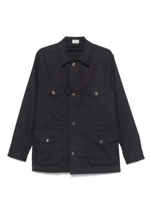 Alessandro Gherardi cotton shirt jacket - Blue
