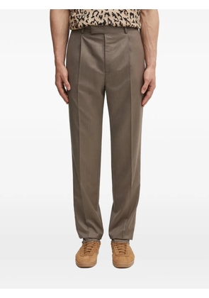 WACKO MARIA Wacko Maria pleated trousers - Brown
