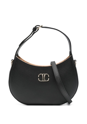 ALVIERO MARTINI 1° CLASSE Moonlight logo-plaque shoulder bag - Black