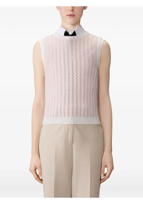 Thom Browne stitch shell top - Pink