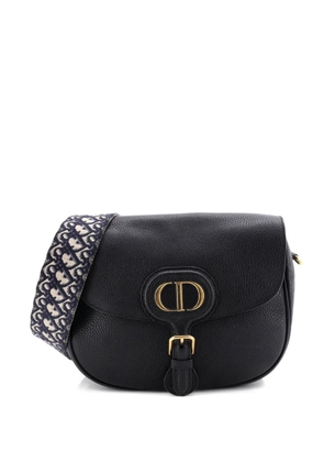 Christian Dior Pre-Owned Bobby Flap Bag Leather Large crossbody bag - Black