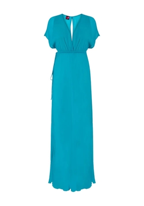 PINKO keyhole maxi dress - Blue