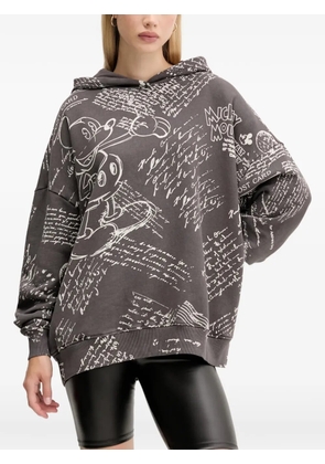 Desigual xDisney printed hooded sweatshirt - Black