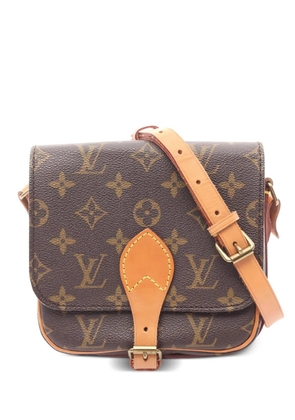 Louis Vuitton Pre-Owned PM Cartesier monogram-pattern satchel bag - Brown