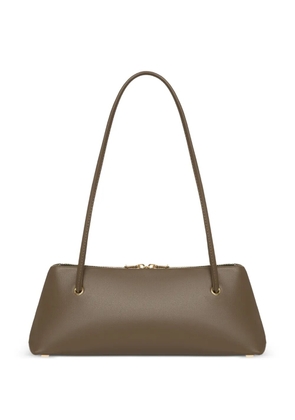 0711 Leslie zip shoulder bag - Brown