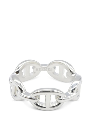 Hermès Pre-Owned 2020s Chaîne D'Ancre ring - Silver