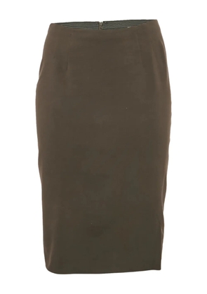 Missoni Pre-Owned jersey pencil skirt - Brown