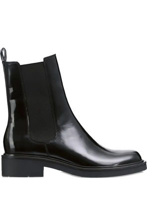 Hogl Edward patent-leather Chelsea boots - Black