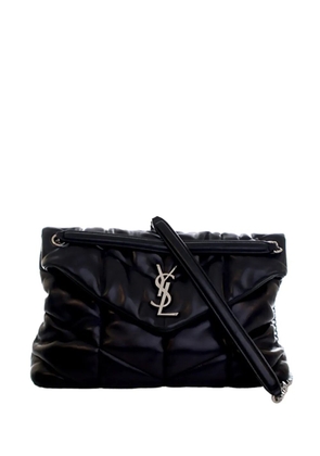 Saint Laurent Pre-Owned 2012-2026 Medium Nappa LouLou Puffer shoulder bag - Black